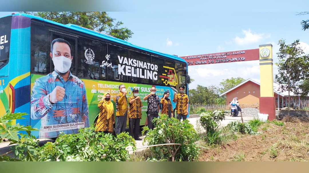 Libatkan 22 Sekolah di 7 Titik, Mobile Vaccinator Sasar 1.500 Pelajar di Jeneponto