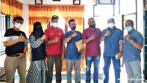 Andalan Sulsel Peduli Bersama Siswa dan Guru di Pinrang Bantu Korban Puting Beliung