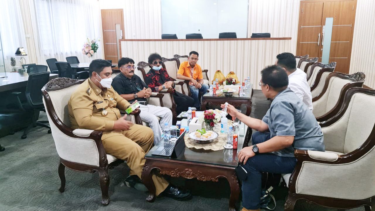 Bupati Maros Terima Kunjungan Tim Rider Pupuk "Paten"