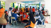 2.544 Pelajar SMP Ikuti Vaksinasi Polsek Manggala