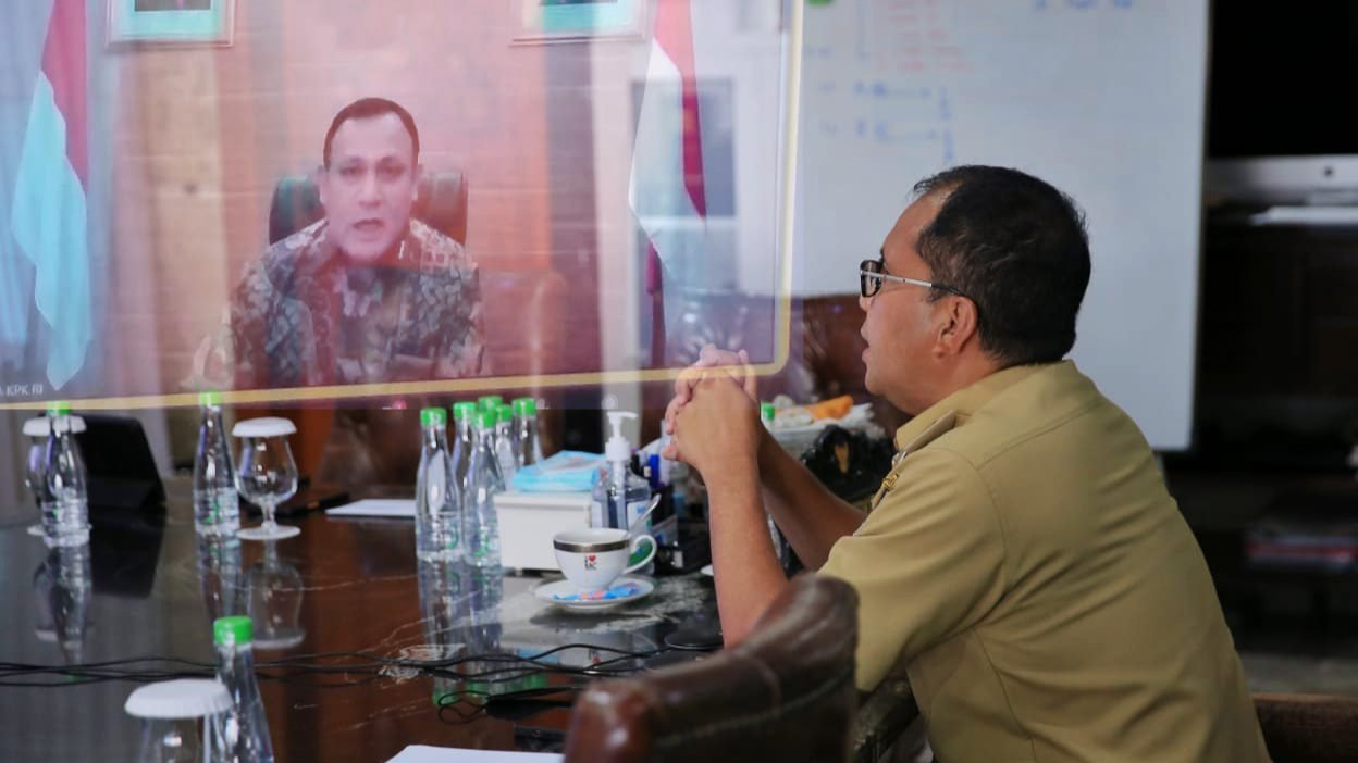 Bersama KPK RI, Wali Kota Danny Bahas Pencegahan Korupsi Mengikis Suap Perizinan Perumahan