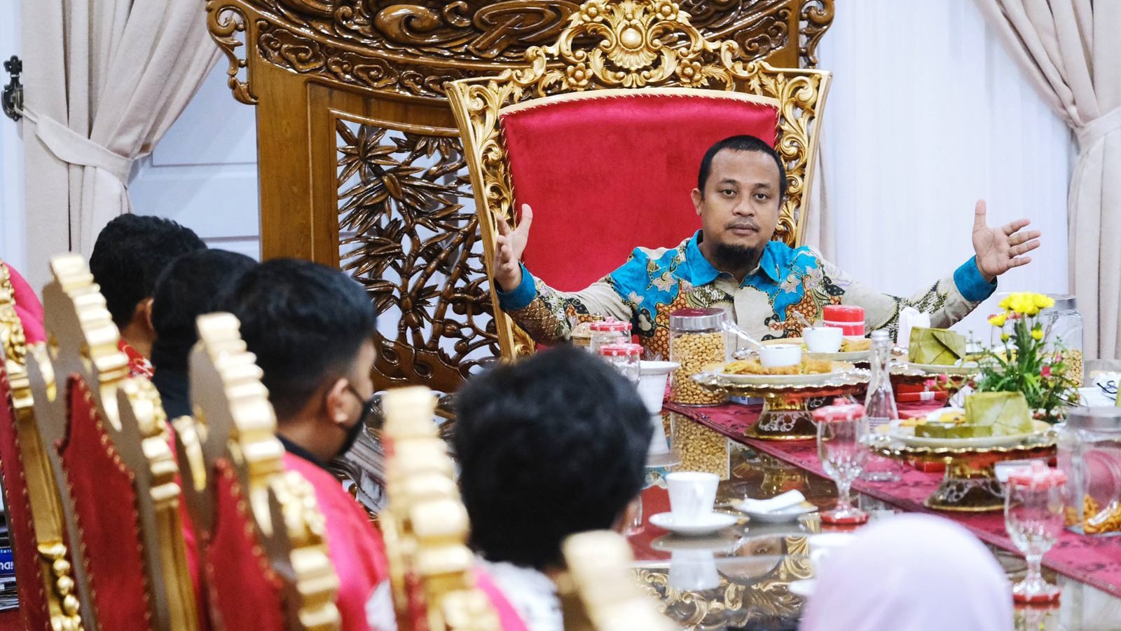 Andi Sudirman dan Konfederasi Serikat Nusantara Bahas Solusi Dampak Pandemi Covid-19