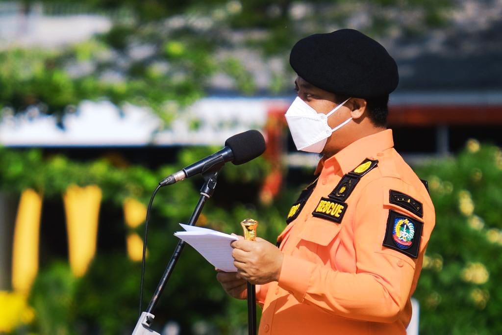 Beri Motivasi Personil Kebencanaan, Plt Gubernur: Selalu Siap dalam Berbagai Kondisi