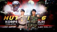 Wali Kota Danny Hadiri Syukuran Peringatan HUT Ke 76 Korps Brimob Polda Sulsel