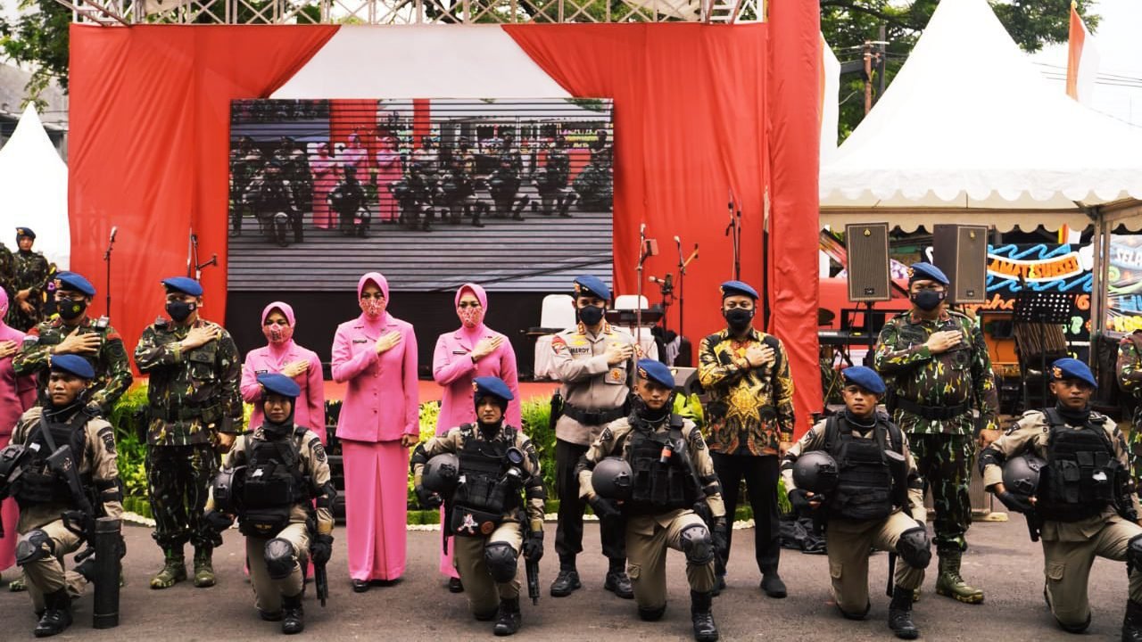 Plt Gubernur Harap 76 Tahun Korps Brimob, Semakin Profesional, Tangguh dan Presisi