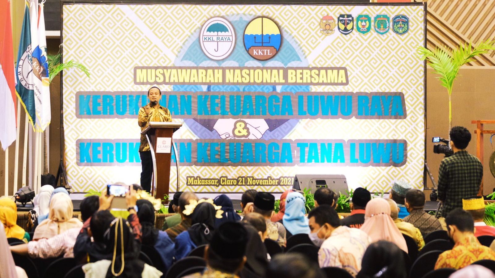 Plt Gubernur Sulsel Buka Munas Bersama Dua Organisasi Paguyuban Wija To Luwu