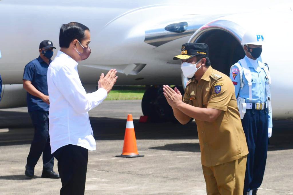 Di sambut Plt Gubernur, Presiden akan Resmikan Bendungan Karalloe dan penanaman Jagung di Jeneponto