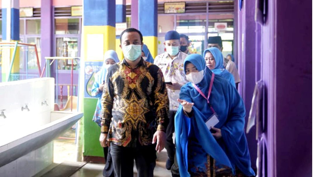 Hibur Anak-anak TK/PAUD di Insan Masagena, Plt Gubernur Akan Jadikan Insan Masagena TK Unggulan