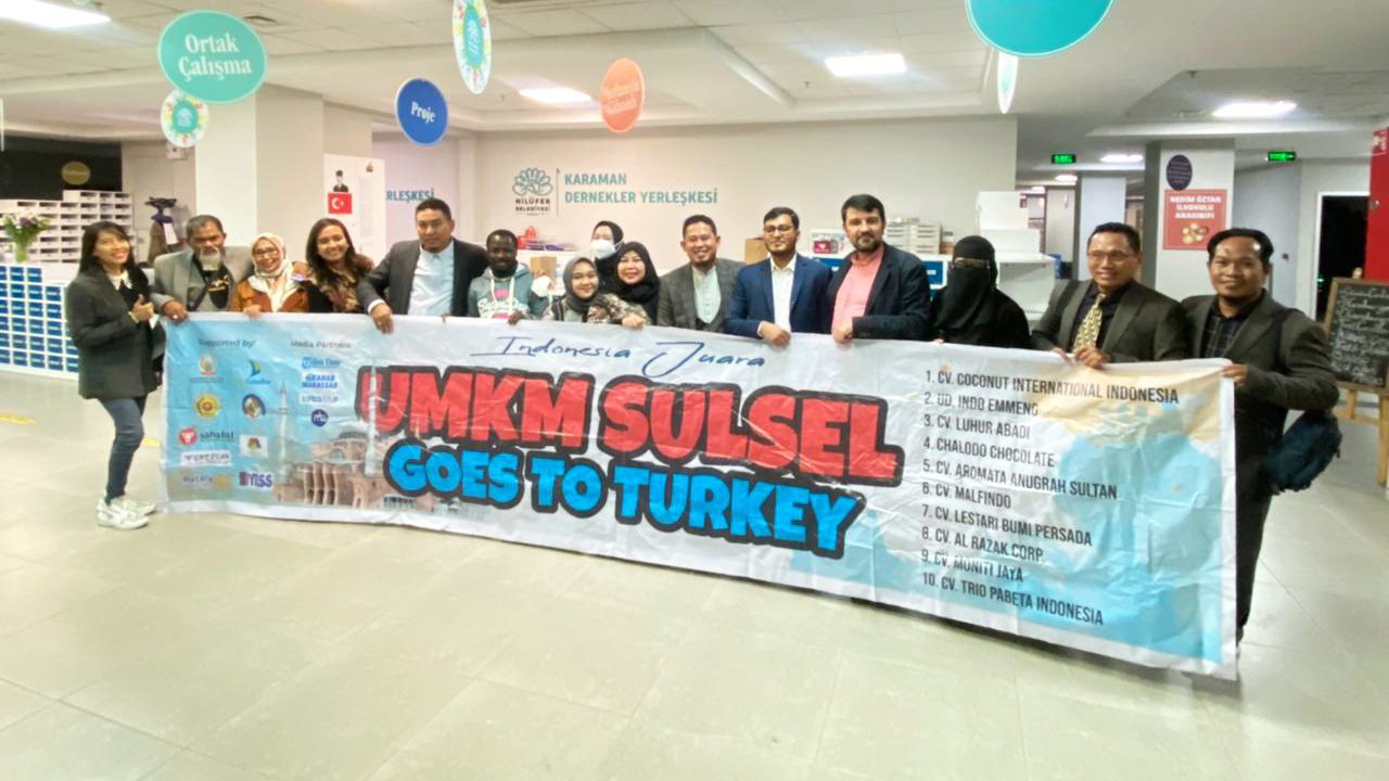 Kadiskop UKM Sulsel Fasilitasi Business Matching UMKM Di Kota Bursa-Turki