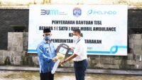 Pelindo Peduli, Bantu Ambulans untuk Warga Tarakan