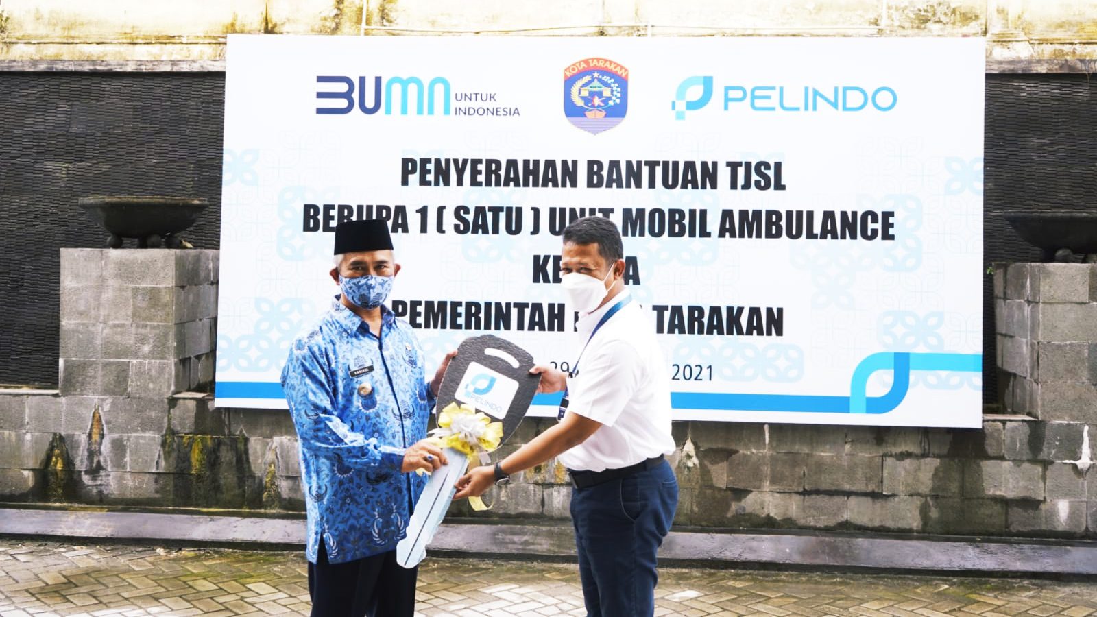 Pelindo Peduli, Bantu Ambulans untuk Warga Tarakan