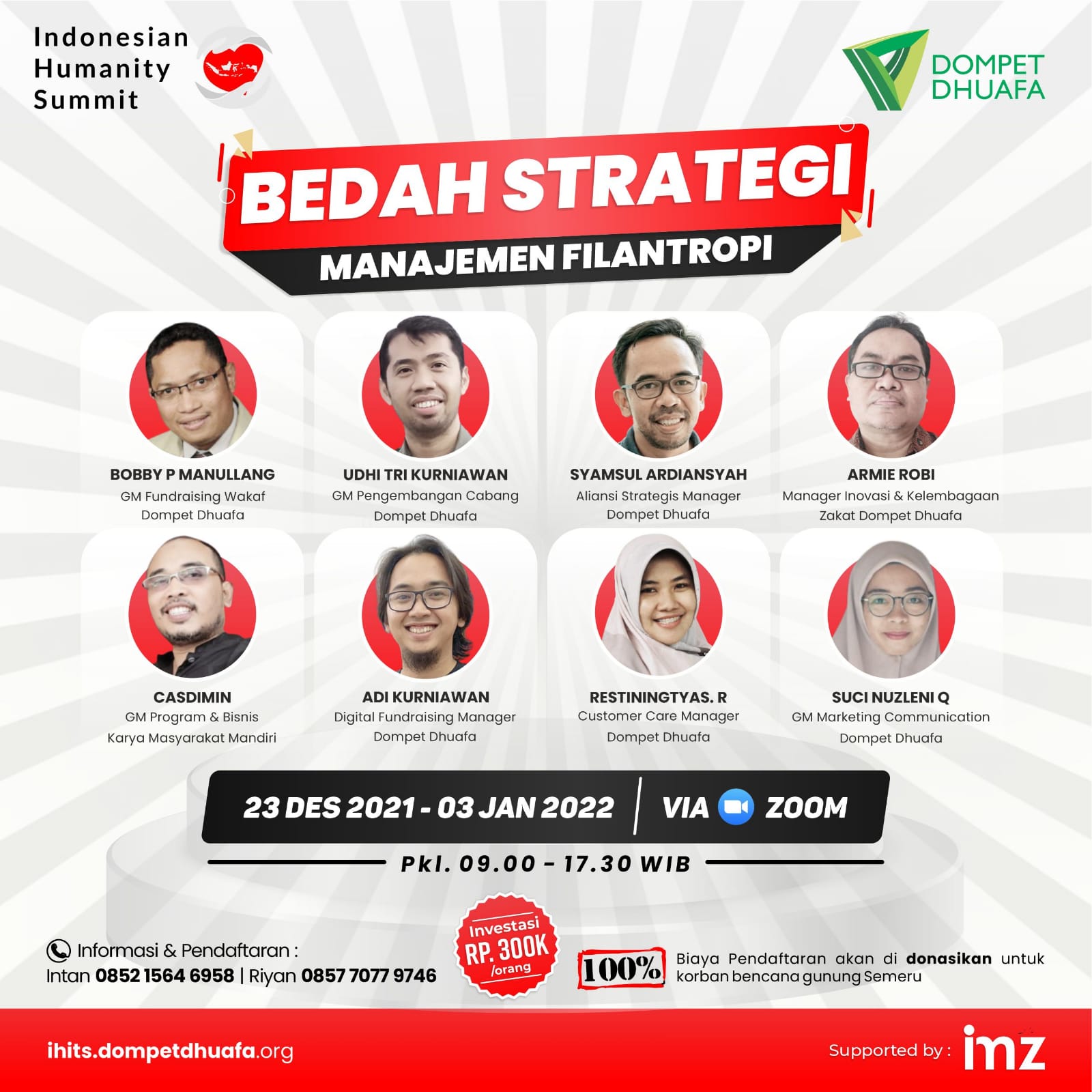 Dompet Dhuafa Gelar Bedah Strategi Manajemen Filantropi di Indonesian Humanity Summit 2 Dompet Dhuafa Gelar Bedah Strategi Manajemen Filantropi di Indonesian Humanity Summit