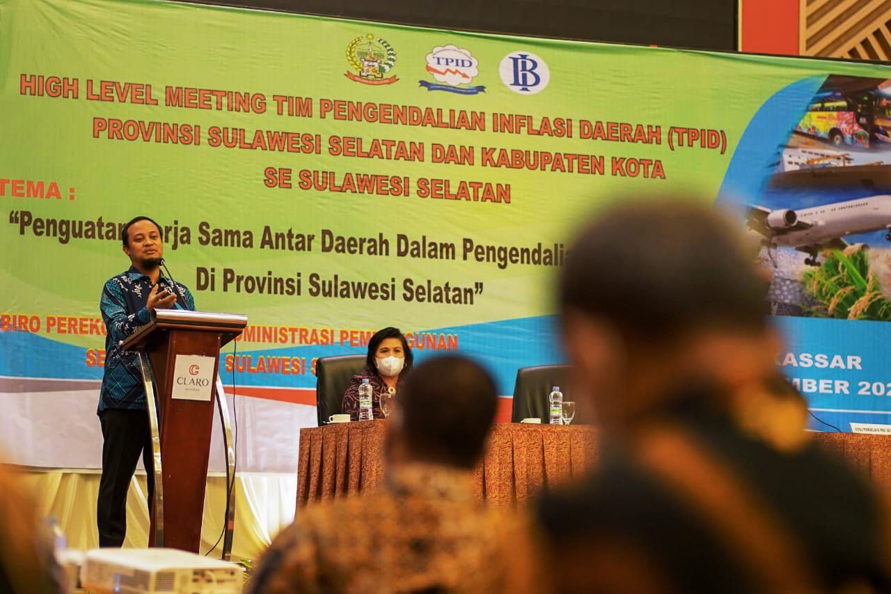 Plt Gubernur Sulsel Minta Daerah Kerjasama Lakukan Operasi Pasar