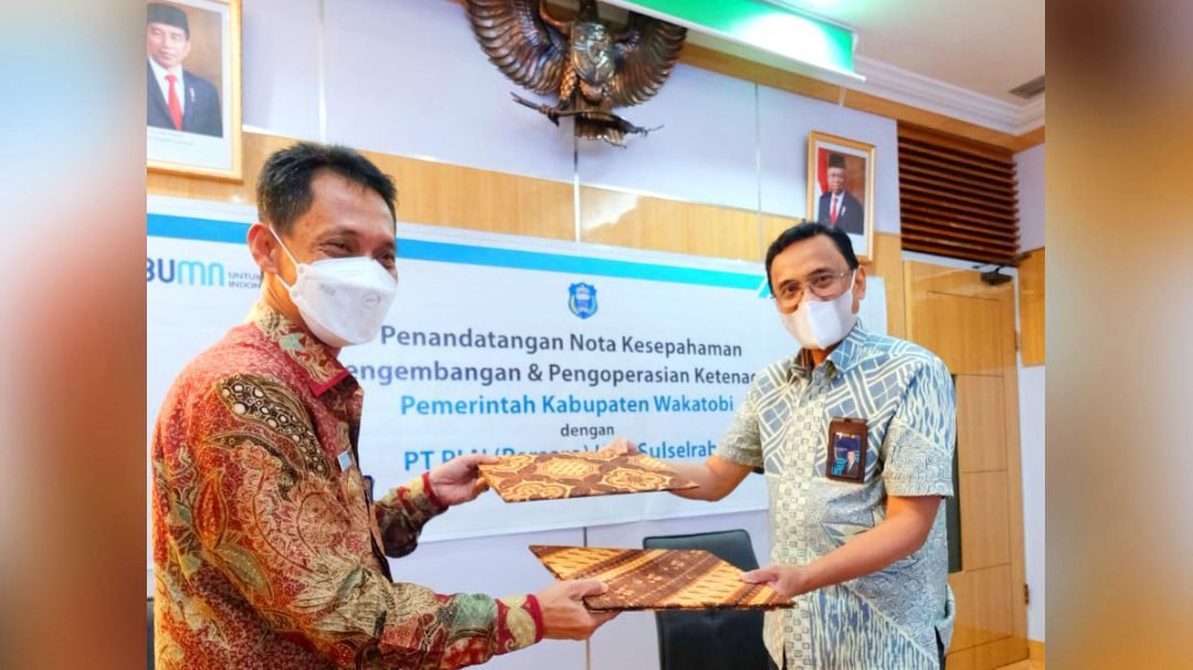 Sinergi Dukung Pengembangan Kawasan, PLN Teken Nota Kesepahaman dengan Pemkab Wakatobi