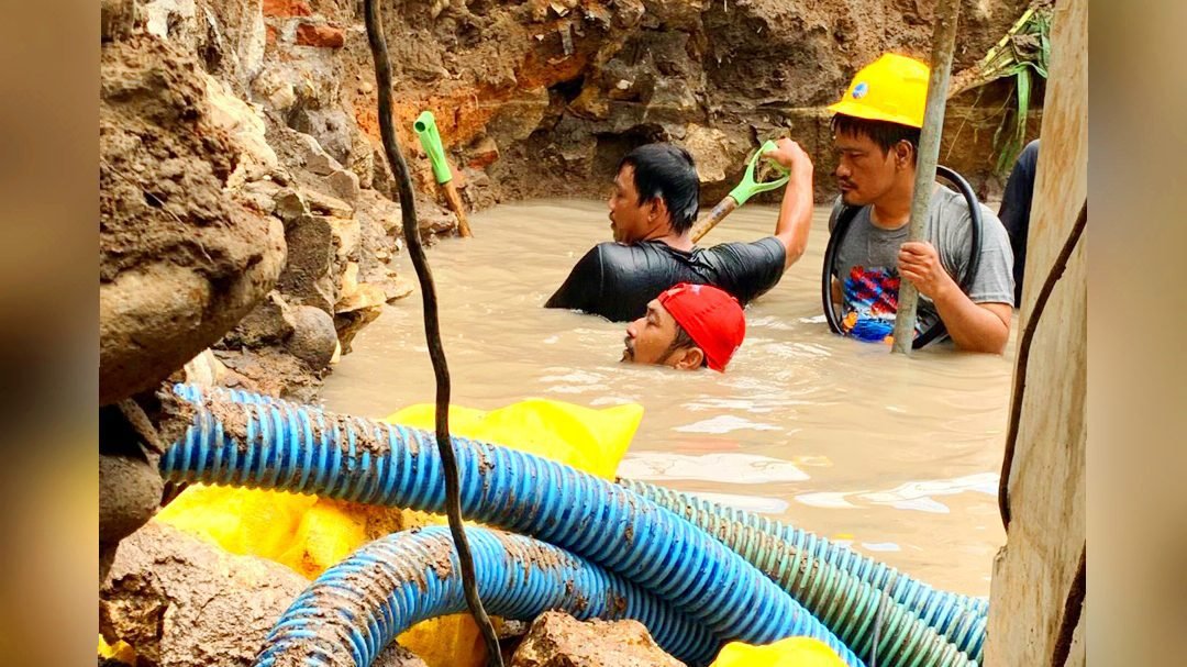 Pengerjaan Penanganan Kebocoran di Jl. AP Pettarani Masih Berlangsung