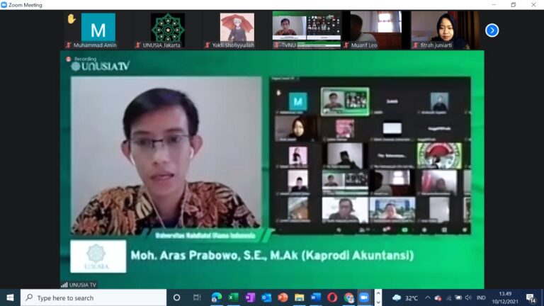 Prodi Akuntansi Unusia Siap Jadi Laboratorium Kebangkitan Ekonomi NU