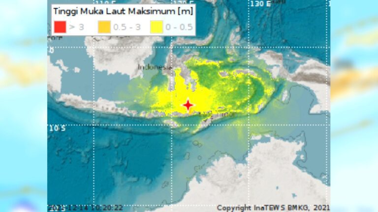 BMKG: Gempa 7,4 SR di NTT Berpotensi Tsunami 4 Gempa 7,4 SR di NTT Berpotensi Tsunami