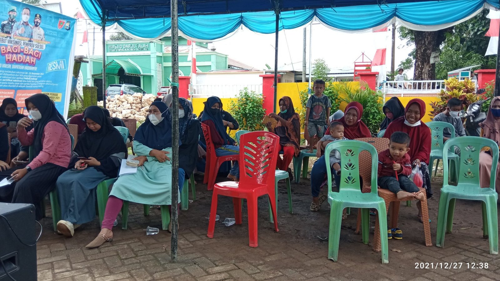 Ratusan Warga Desa Jenetaesa Simbang, Antusias Mengikuti Vaksinasi