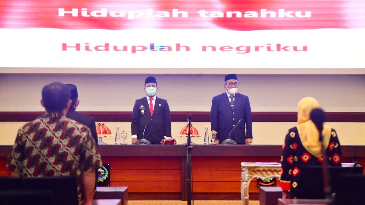 737 Pejabat Resmi Dilantik Plt Gubernur Sulsel
