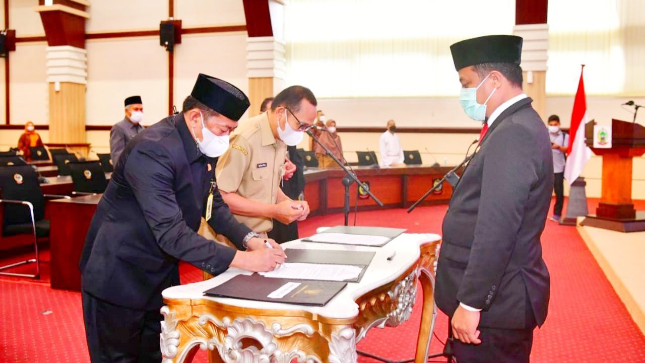 737 Pejabat Resmi Dilantik Plt Gubernur Sulsel