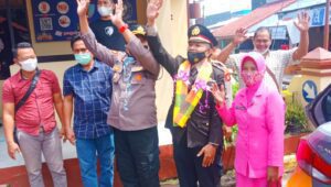 Kapolsek Manggala Lepas Kanit Sabhara yang Purna Tugas