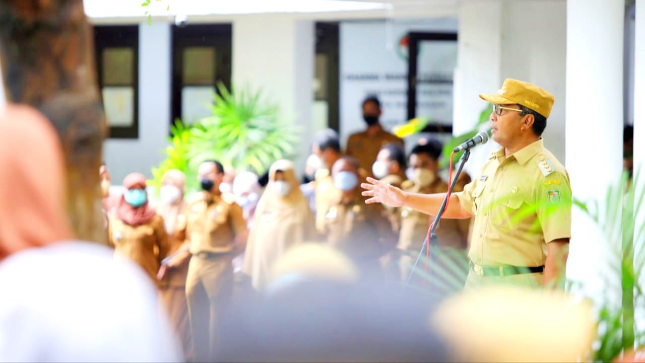 Pimpin Apel Pagi, Wali Kota Danny Instruksikan SKPD Fokus Penanganan Kesehatan, Hingga Peningkatan PAD