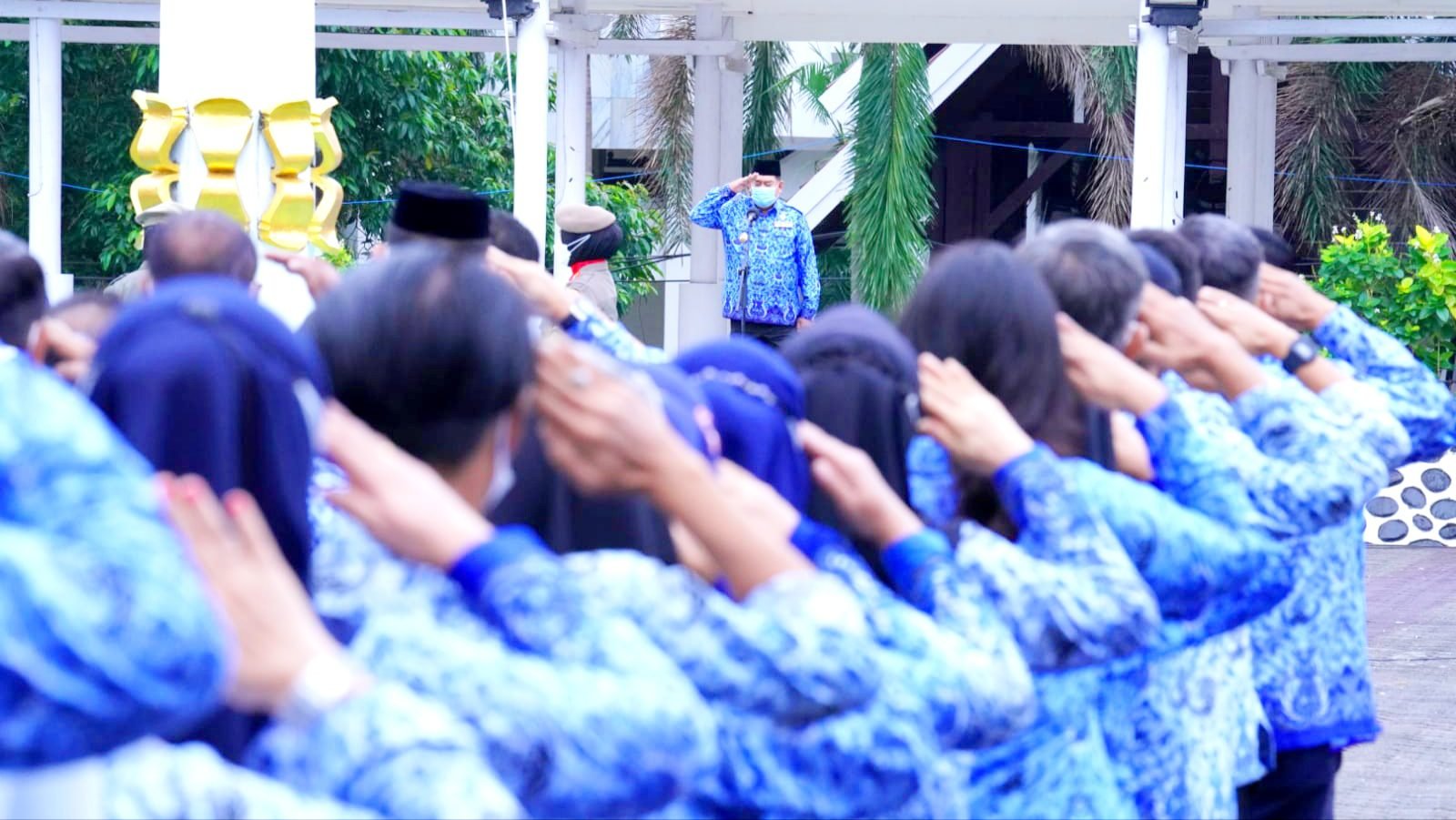 Pimpin Apel Hari Kesadaran Nasional, Sekprov: Jaga Integritas, ASN Wajib Jujur