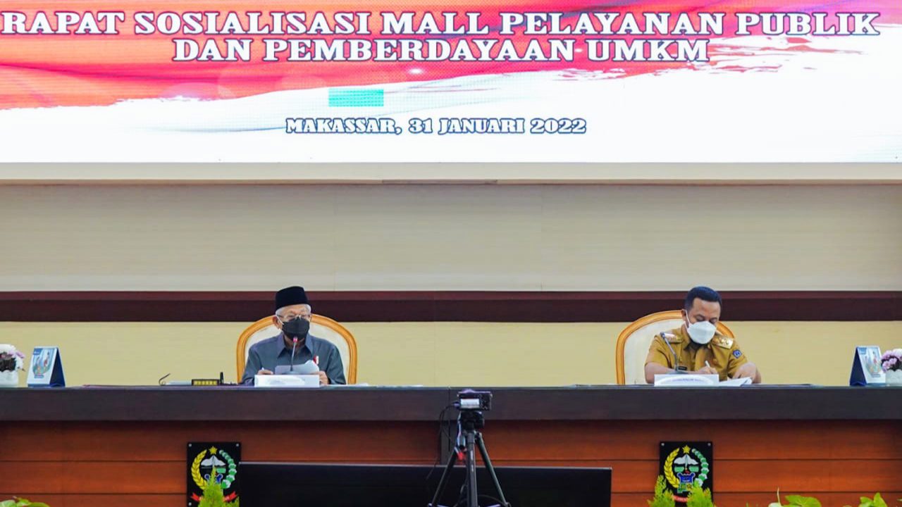 Ma’ruf Amin Puji Pemprov Dalam Pengembangan UMKM di Sulsel