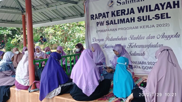 Salimah Sulsel Tetapkan Target Capaian Anggota 2022 4 Salimah Sulsel Tetapkan Target Capaian Anggota 2022