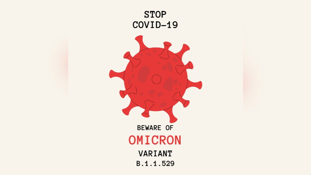 Ilustrasi Covid-19 varian Omicron