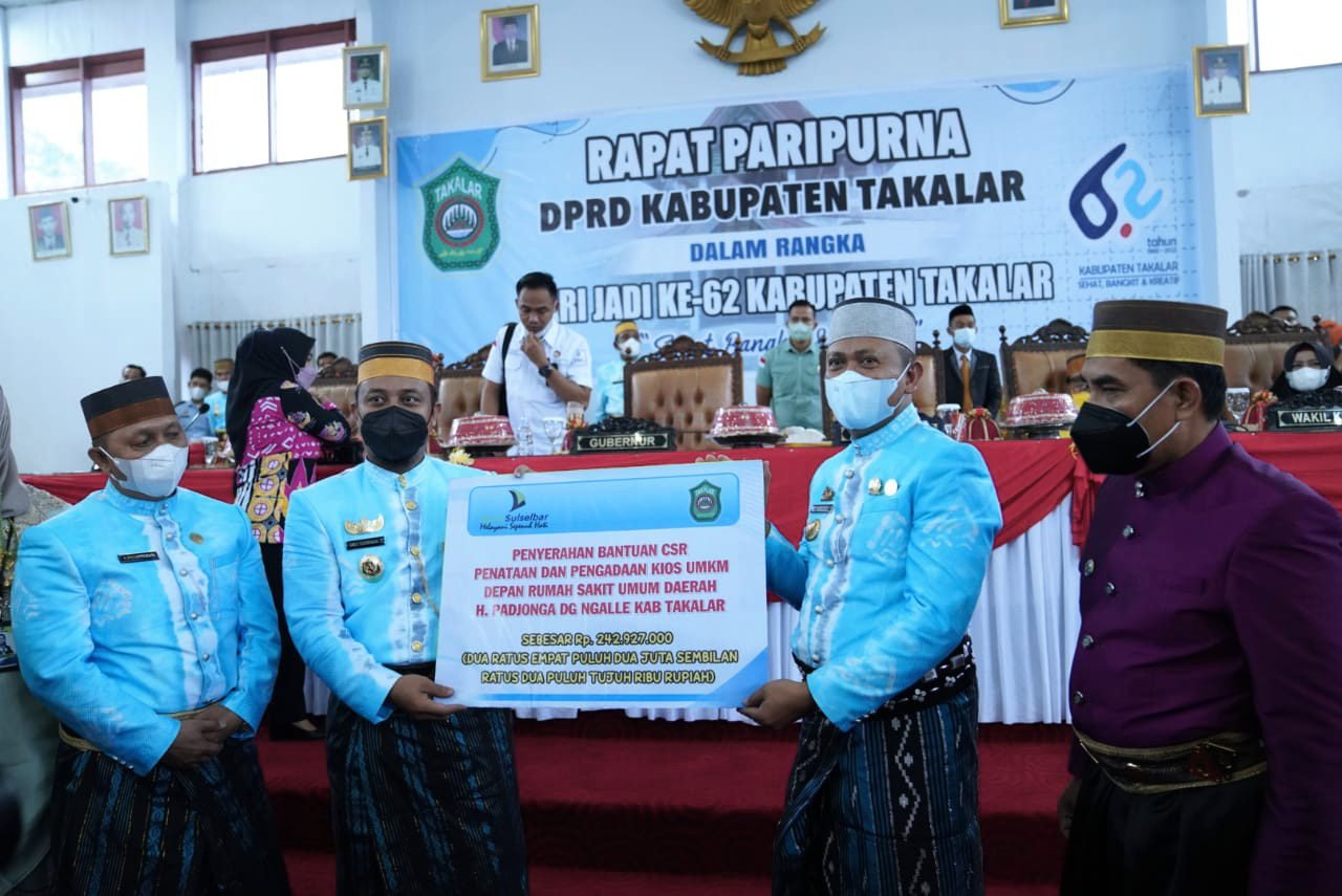 62 Tahun Takalar, Andi Sudirman Beri Bantuan Keuangan Rp15 Miliar Selesaikan Masalah Abrasi