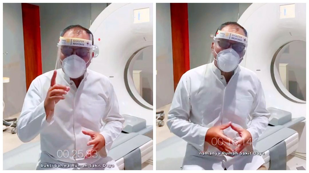 Danny Pomanto Jalani Tahapan Pemeriksaan CT Scan, Beberkan Fasilitas RSU Daya Makassar