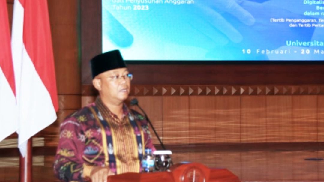 Rektor UT Prof Ojat Darojat: Tertib Anggaran Terlaksana Jika Dilakukan Secara Digital
