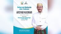 Andi Sudirman Ucapkan Selamat Atas Terpilihnya Arsyad Kasmar Sebagai Ketum KKLRAndi Sudirman Ucapkan Selamat Atas Terpilihnya Arsyad Kasmar Sebagai Ketum KKLR