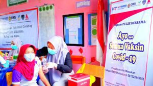 Dinkes Maros Gandeng Inanta – CWS Gelar Vaksin Anak dan Dewasa