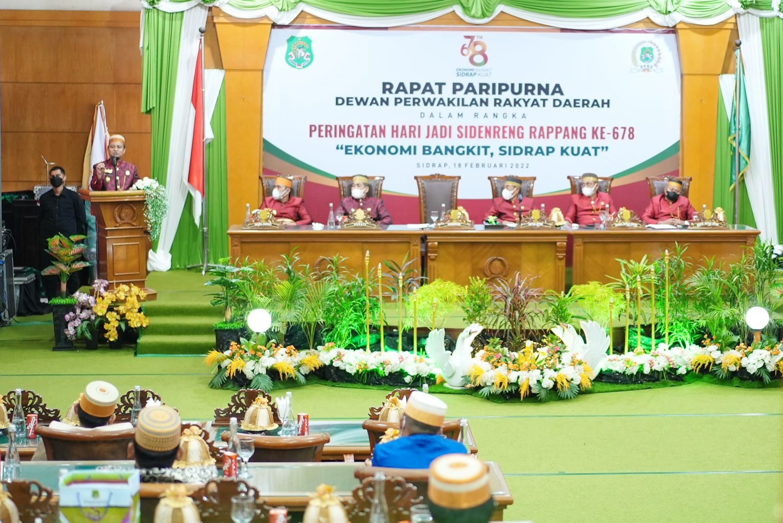 678 Tahun Sidrap, Andi Sudirman Dorong Sidrap Jadi Ujung Tombak Kedaulatan Pangan Sulsel