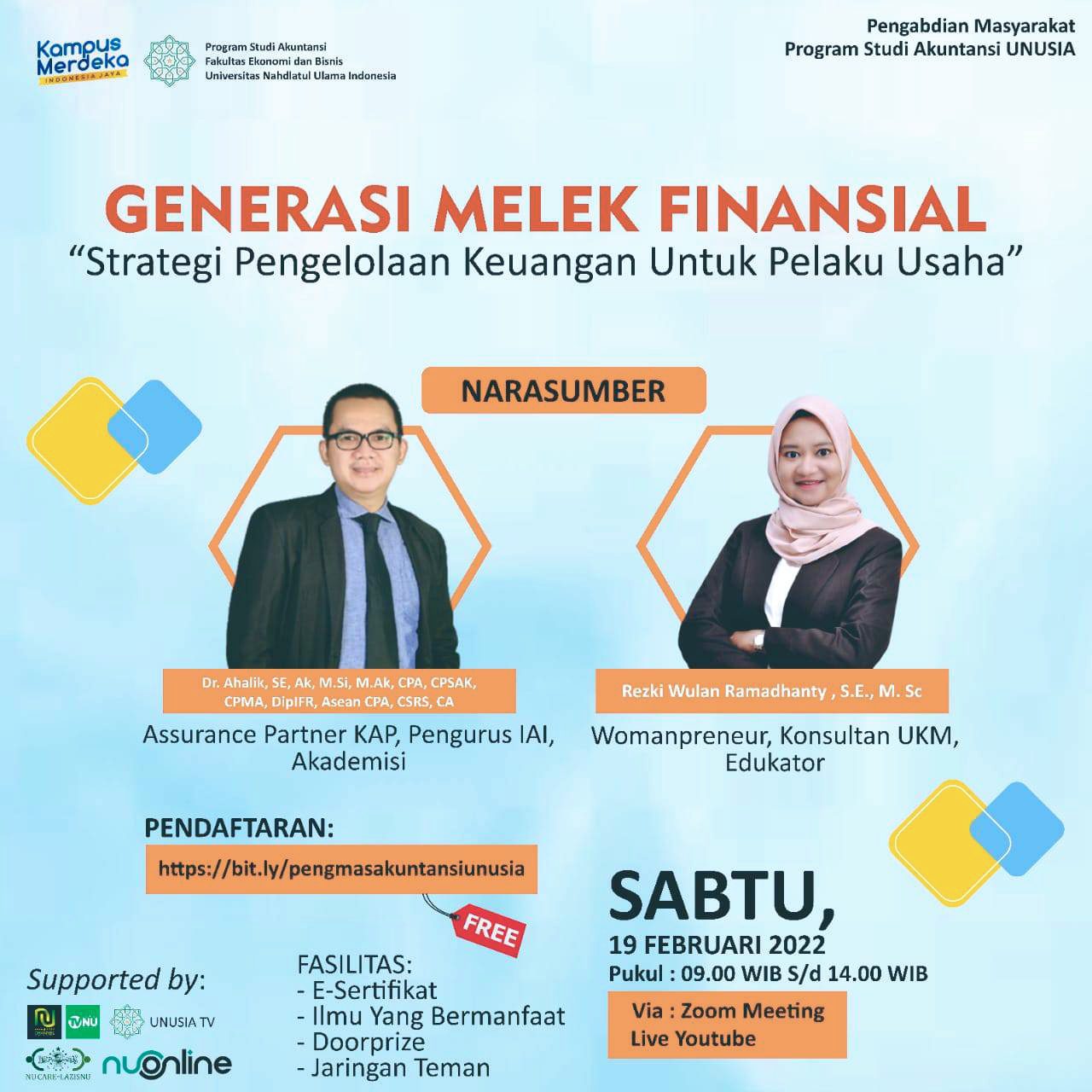 Tingkatkan Pengelolaan Keuangan: Akuntansi Unusia Gelar Pengmas 3 Tingkatkan Pengelolaan Keuangan: Akuntansi Unusia Gelar Pengmas