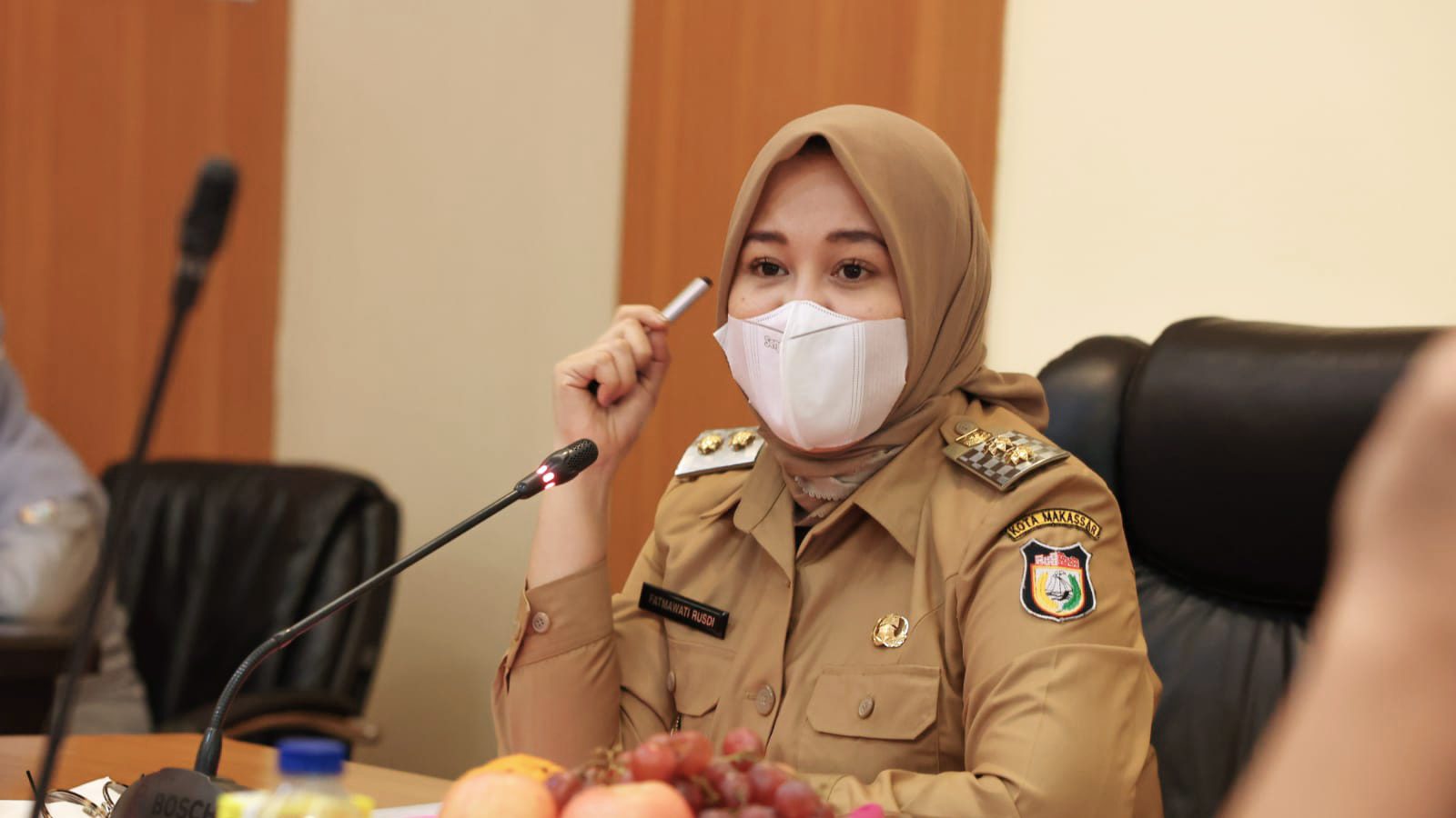 Wawali Fatmawati Rusdi Minta Semua Pihak Bergerak Sukseskan Percepatan Vaksinasi Makassar