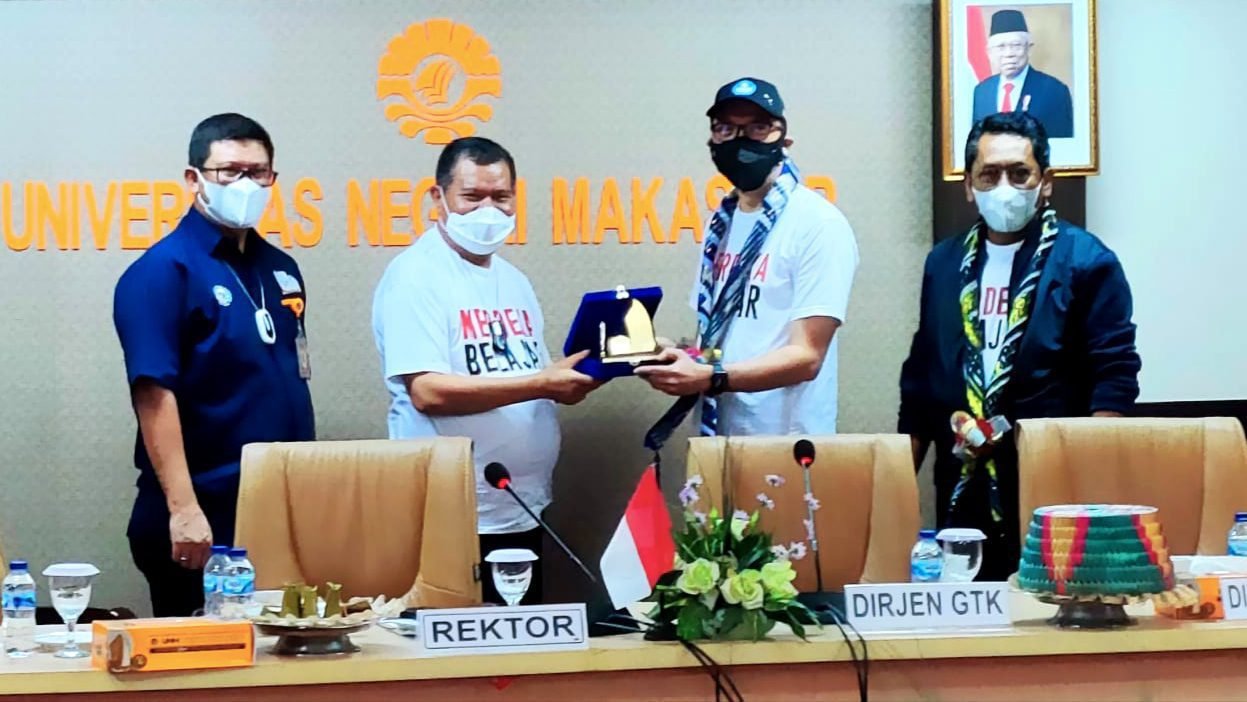 Dirjen GTK Kemendikbudristek Puji Prestasi UNM