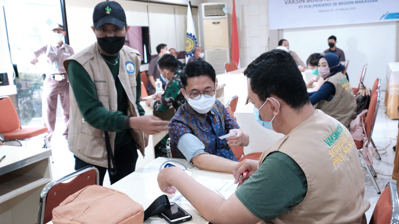 PLN Gelar Vaksinasi Booster Pegawai dan TAD Guna Jaga Keandalan Pasokan dan Layanan