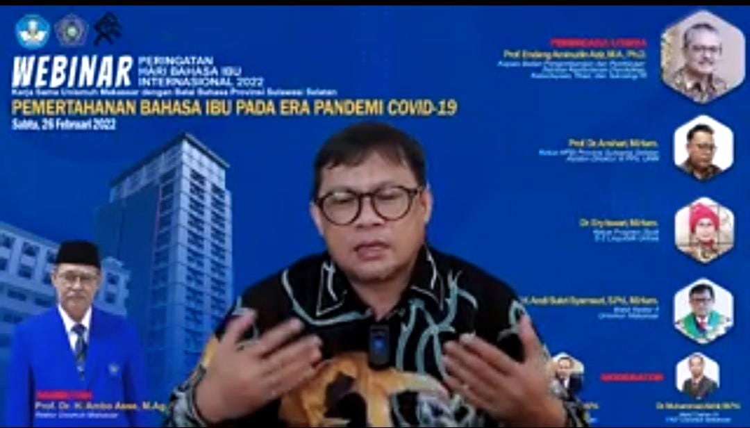 Dr Andis: Video dan Film Ambo Nai Sopir Andalan Salah Satu Wujud Pemertahanan Bahasa Bugis