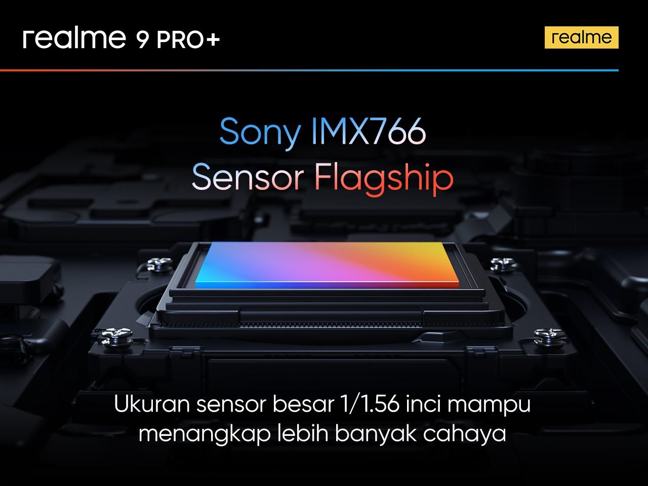 Kamera Flagship realme 9 Pro+