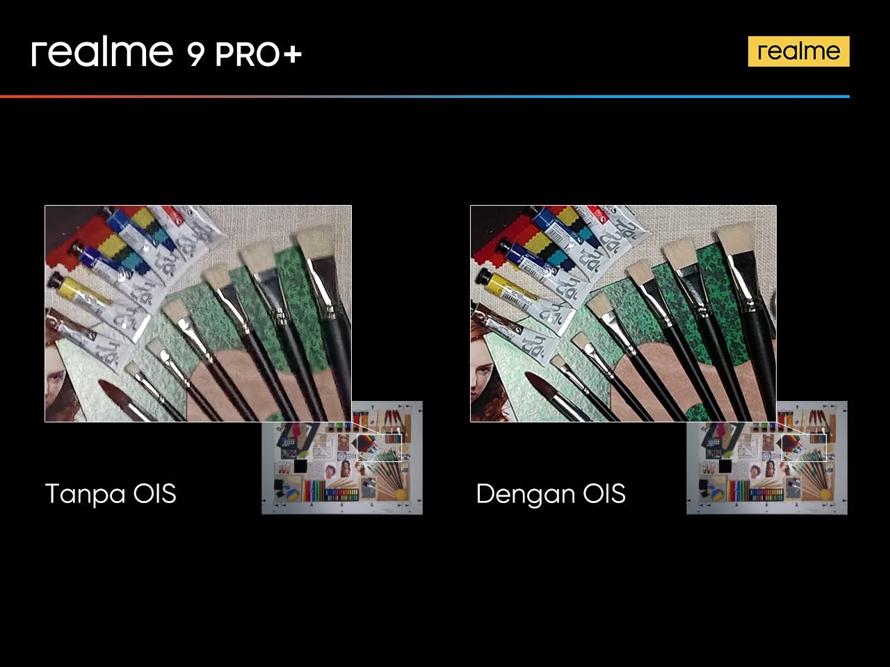 Kamera Flagship realme 9 Pro+