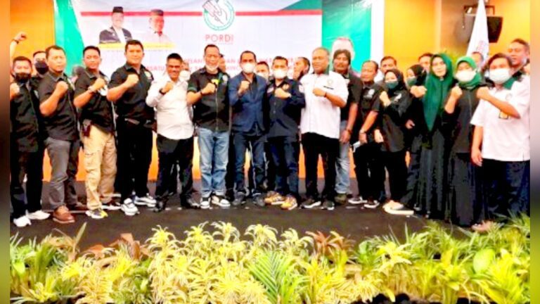 Hadiri Pelantikan Pordi, Rudianto: Ini olahraga rakyat 8 Hadiri Pelantikan Pordi, Rudianto: Ini olahraga rakyat