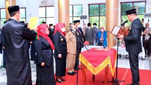 Kamsina Jabat Sekda Gowa Definitif, Bupati Adnan: Sekda Itu Supporting Sistem di Pemerintahan