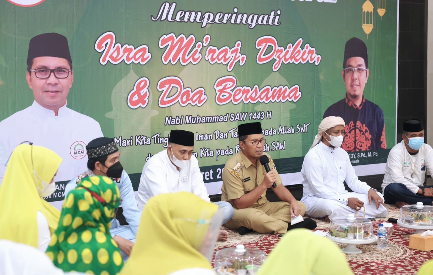 Hadiri Peringatan Isra Miraj MCMI, Danny: Petik Hikmahnya