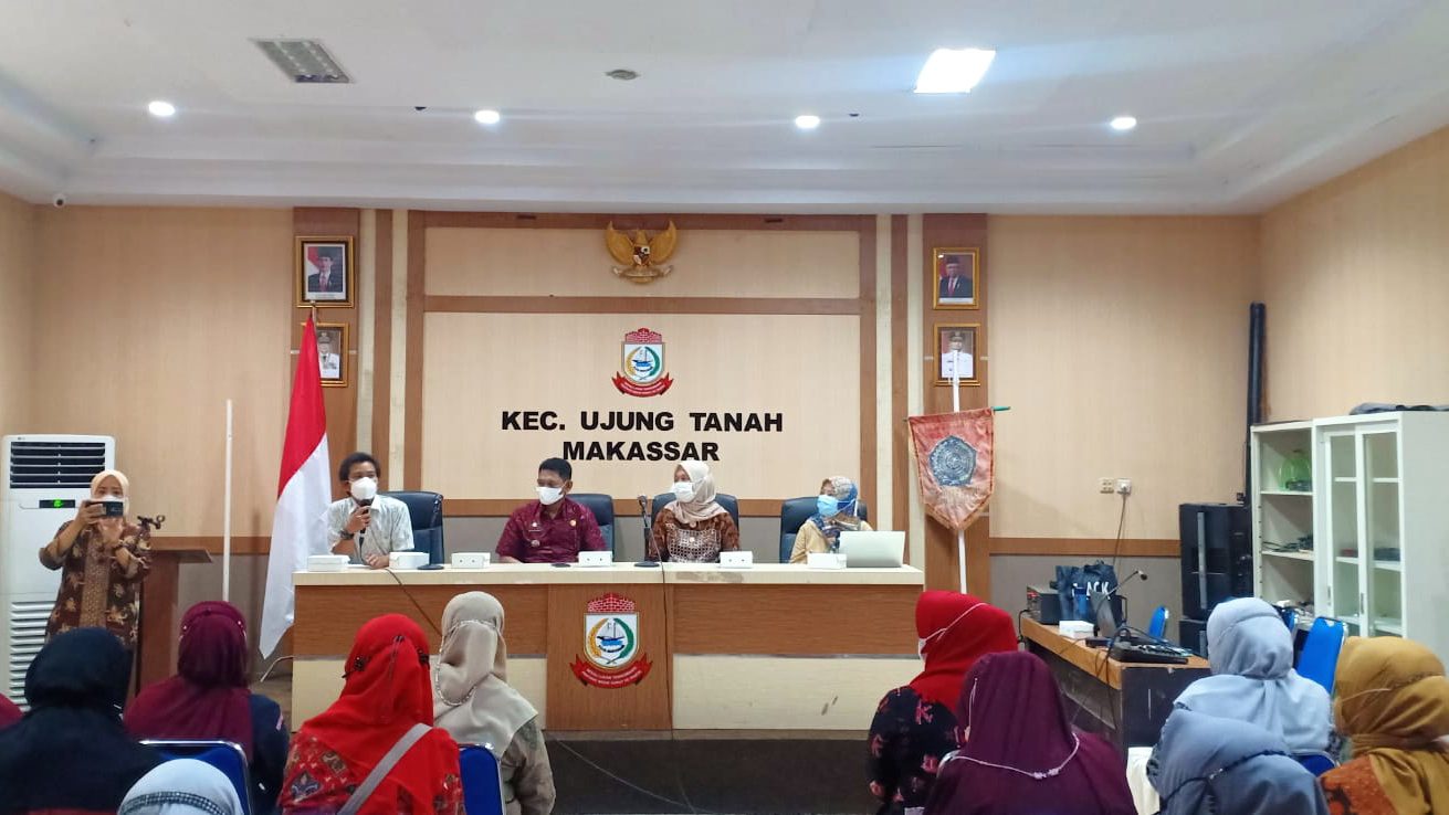 DP3A bersama Camat Ujung Tanah Sosialisasi Bahaya Pernikahan Anak