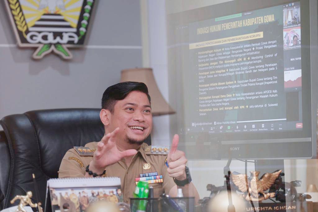 Bupati Gowa Bahas Inovasi Hukum Daerah Dihadapan Ratusan Mahasiswa Unhas