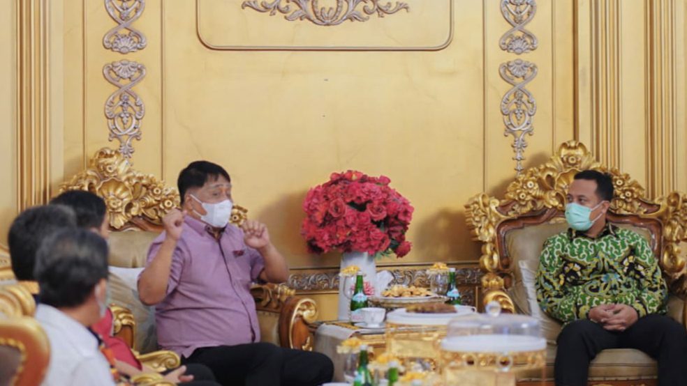 Bupati Tana Toraja dan GMKI Jadi Tamu Pertama Andi Sudirman Setelah Dilantik Sebagai Gubernur