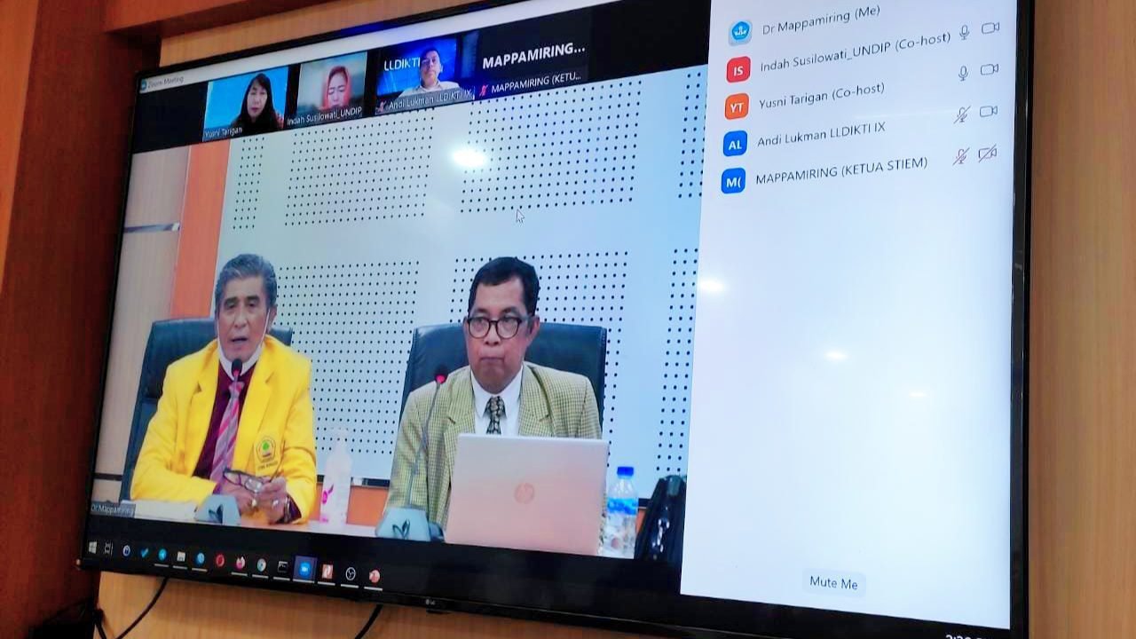 Dua Dosen NIDK LLDIKTI IX telah Menjalani Audience Usulan Kenaikan Jafung Profesor